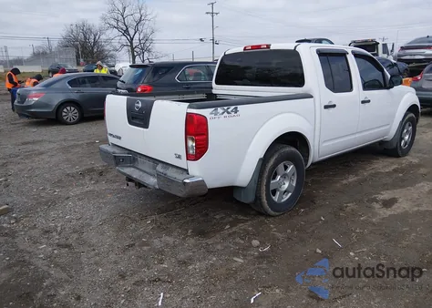 2007 Nissan Frontier Se z USA, uszkodzony, nr VIN 1N6AD07W07C448621